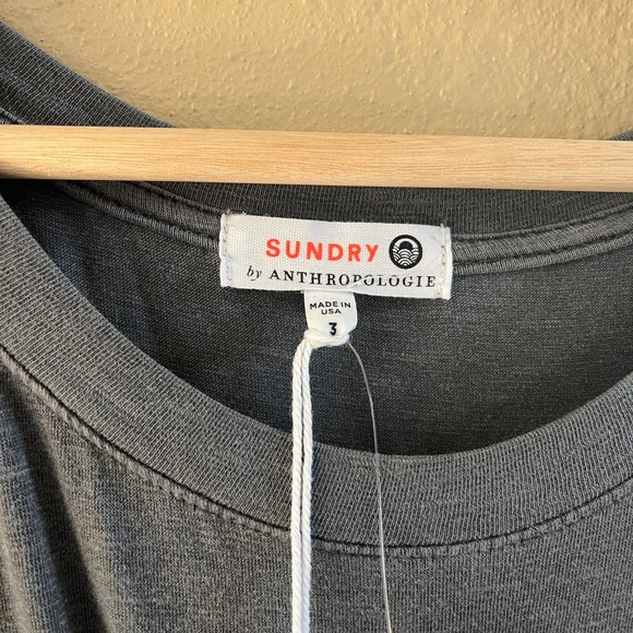 NEW Sundry Shirred mini dress - Picture 6 of 8